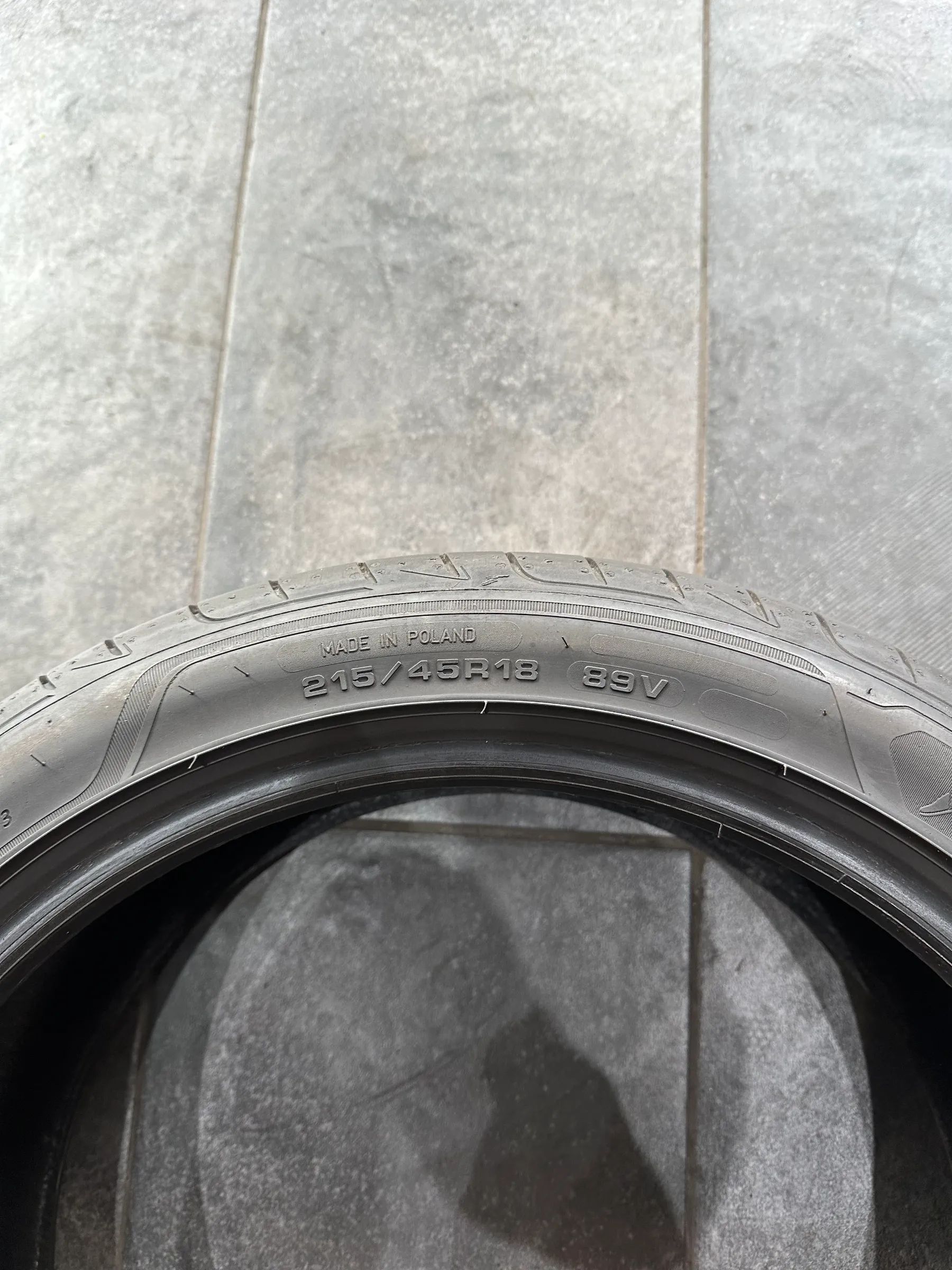 2x Sommerreifen 215/45 R18 89V Goodyear 2020 6,5mm